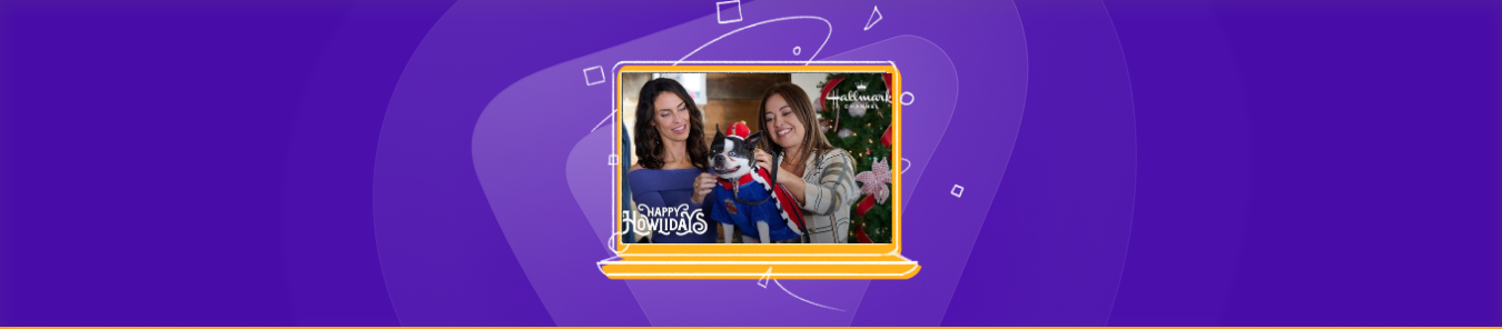 Watch happy howlidays in Canada