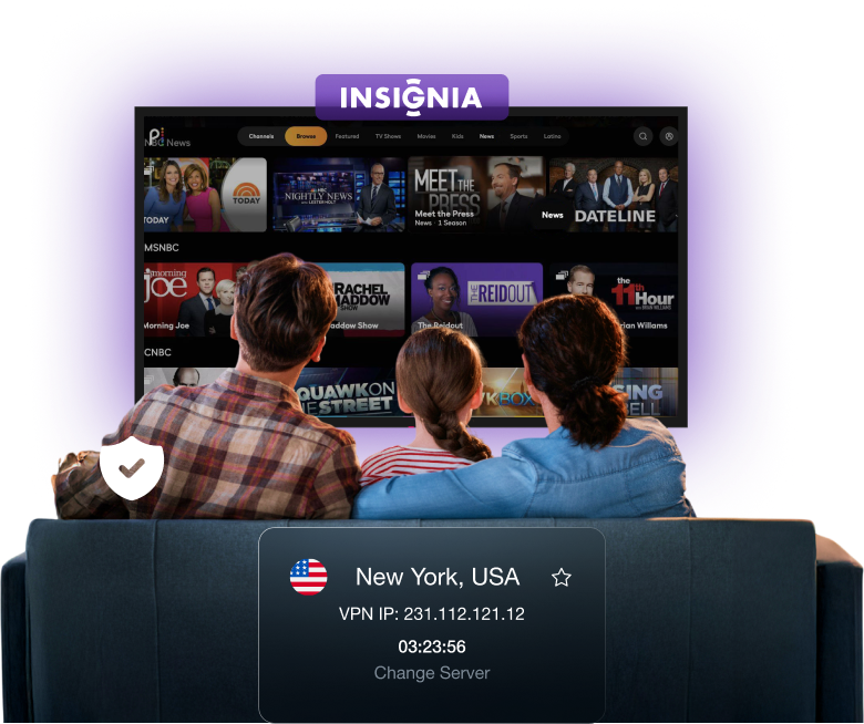 Best VPN for Insignia Smart TV
        width=