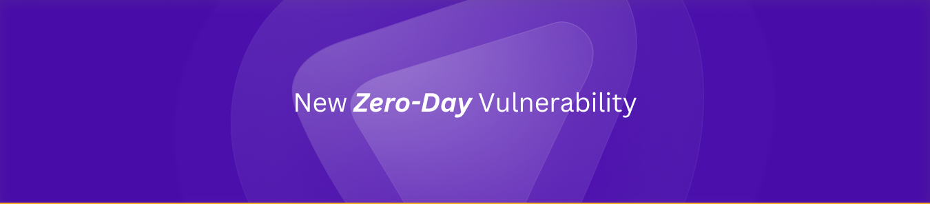New Zero-Day Vulnerability banner