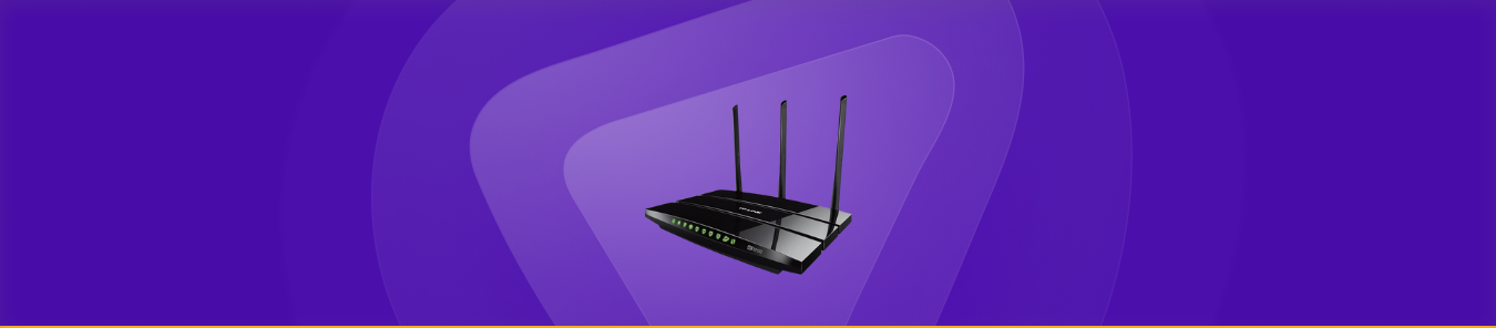 TP-Link router Banner