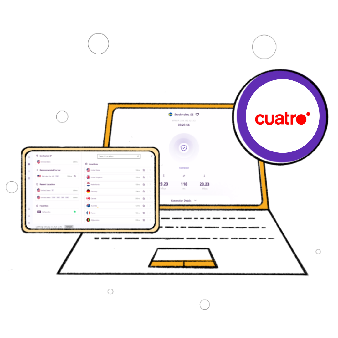 watch Cuatro TV outside Spain