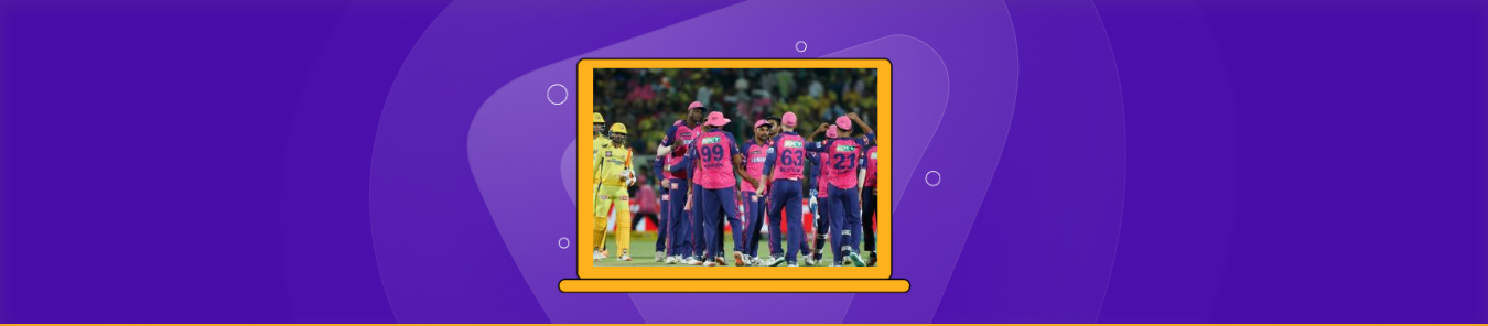 RR VS CSK LIVE STREAM