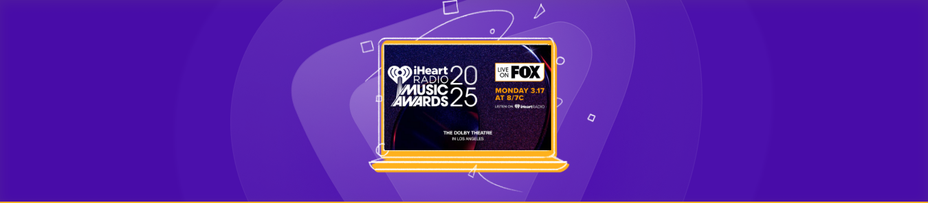 Watch iHeartRadio Music Awards 2025 outside the US