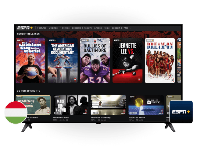 ESPN+ in Hungary
