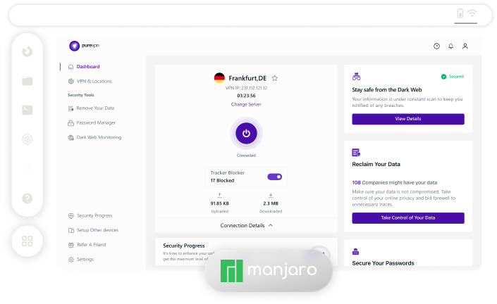 ROOT TIP HOW TO MAKE MANJARO COMPATIBLE WITH MAJOR VPN visual data 3