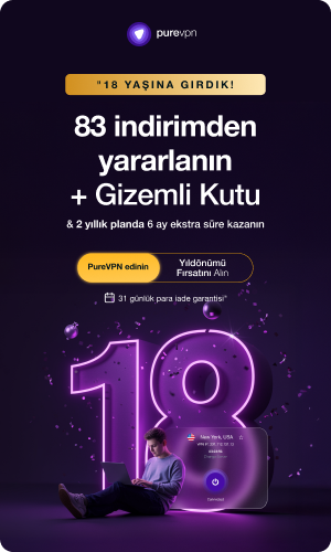 PureVPN edinin