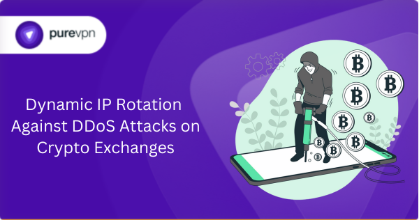 Dynamic IP Rotation Against DDoS Attacks on Crypto Exchanges