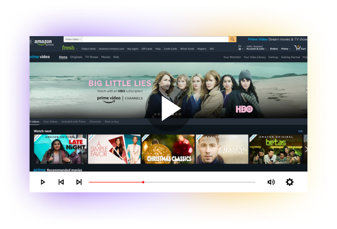 watch Amazon Prime US in Mexico with vpn