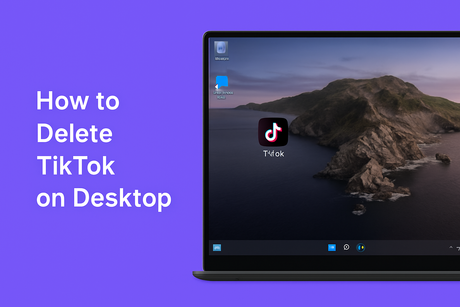 Delete-TikTok-on-desktop