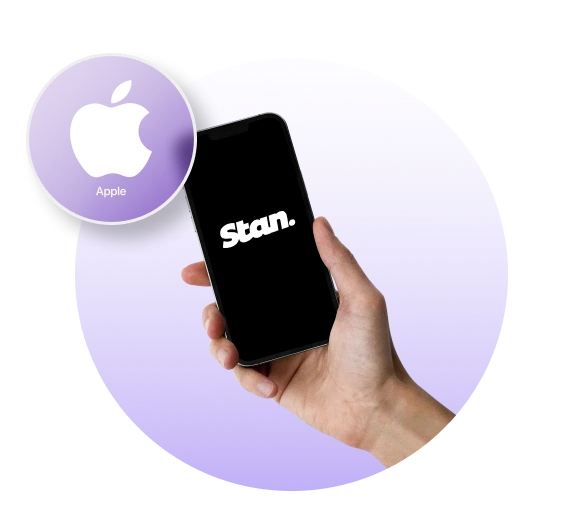 STAN Sport on Apple devices