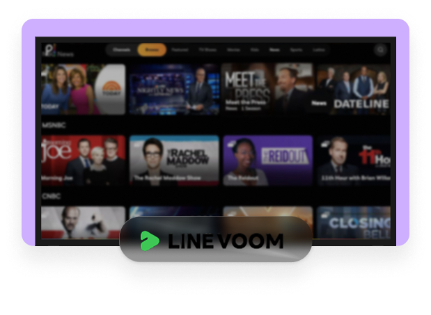 LINE VOOM outside Japan