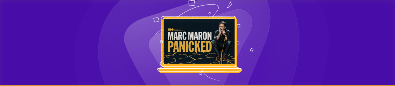 watch Marc Maron Panicked outside the US
