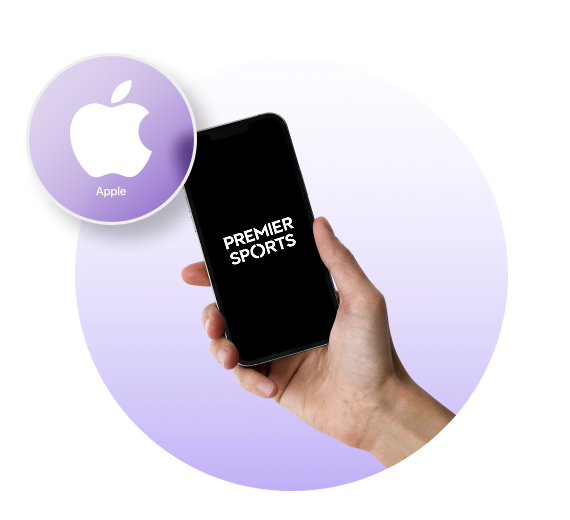 Premier Sports on IOS devices
