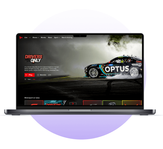 Motorsports on 7Plus