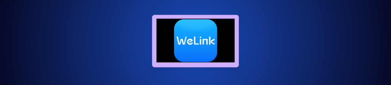 WeLink Port Forward banner