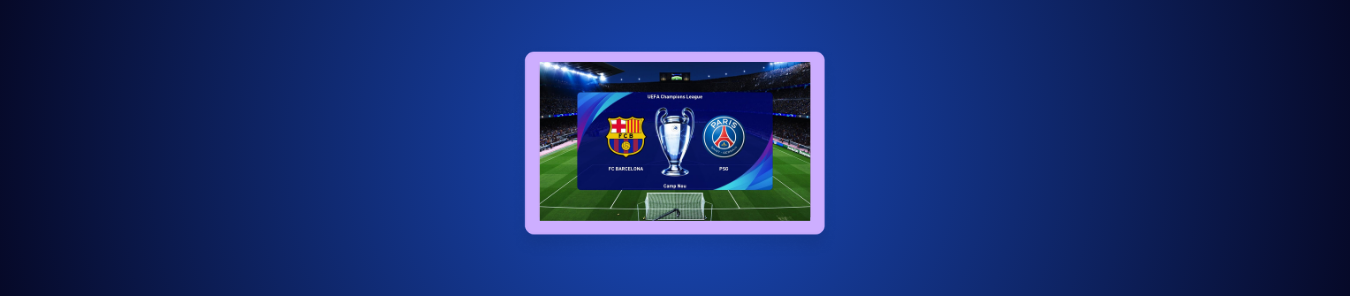 Barcelona vs. PSG