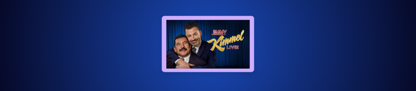 watch Jimmy Kimmel Live! outside the US