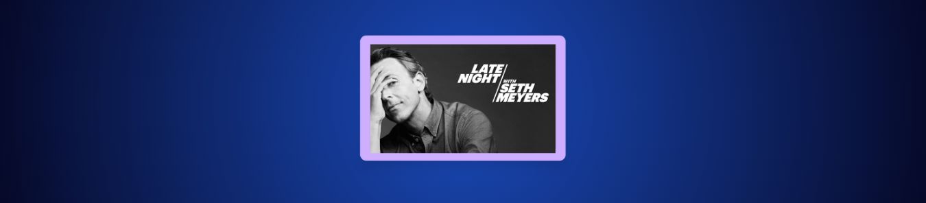 watch Late Night with Seth Meyers Season 13 outside the US