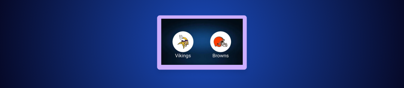 Vikings vs. Browns