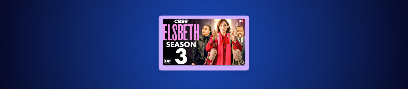 watch Elsbeth Season 3 outside the US