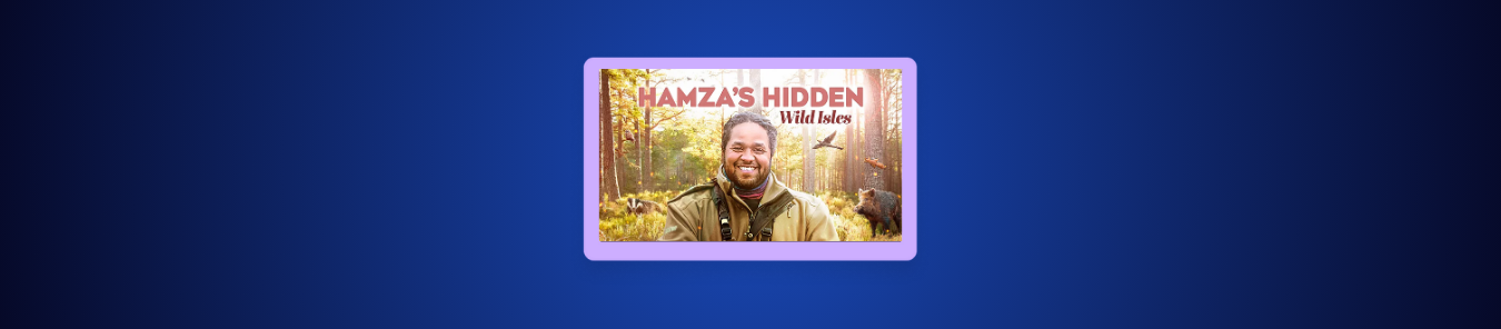 watch Hamza's Hidden Wild Isles in the US