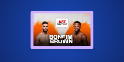 How to Watch UFC Fight Night Bonfim vs. Brown from Anywhere