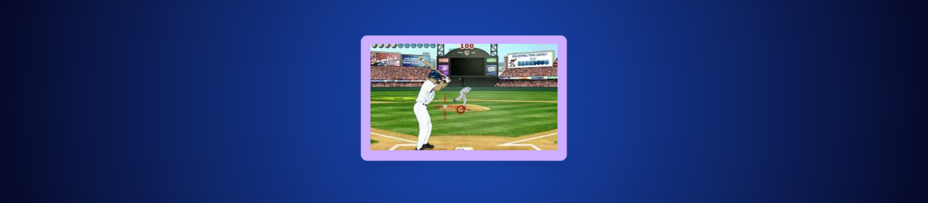 Baseball Games Unblocked banner