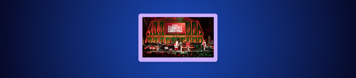 How to Watch A Grand Ole Opry Christmas Outside the US on the Hallmark Channel