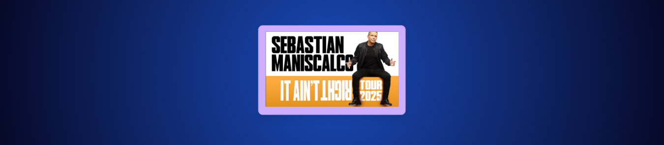 How to Watch Sebastian Maniscalco It Ain’t Right Outside the US