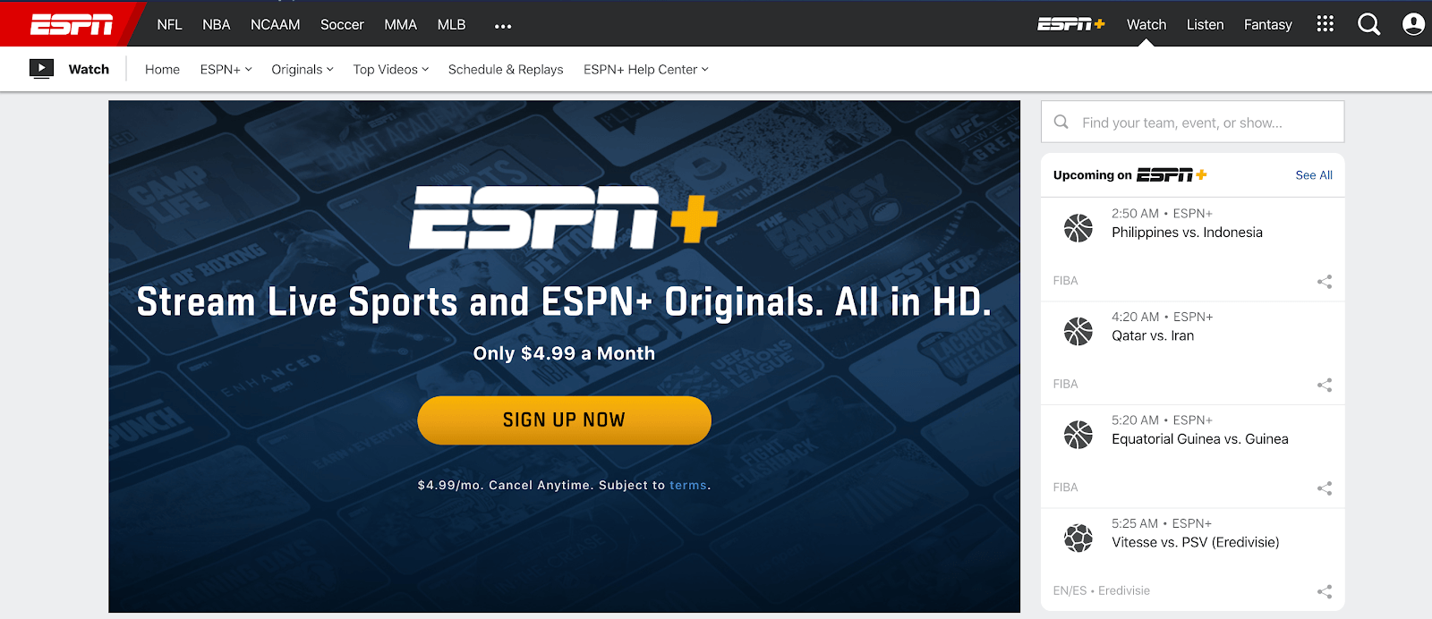Cheapest Way to Watch ESPN Without Cable Streaming Options Compared