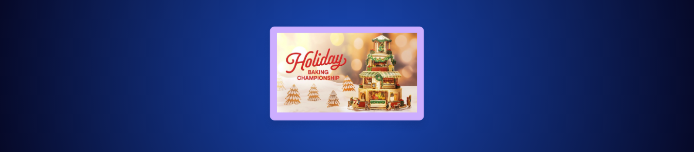 watch holiday baking championship season 12 outside the US