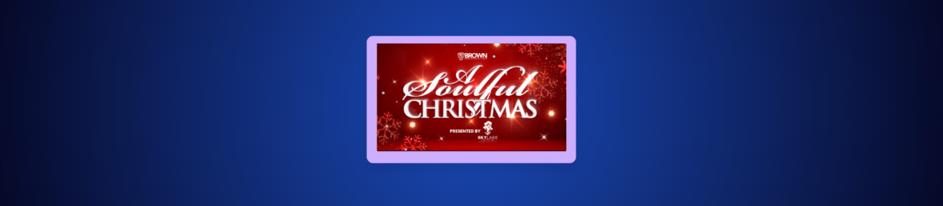 How to Watch A Soulful Christmas in Australia on BET+