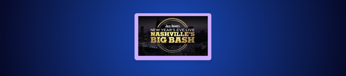 How to Watch New Year’s Eve Live Nashville’s Big Bash 2026 Outside the US on CBS
