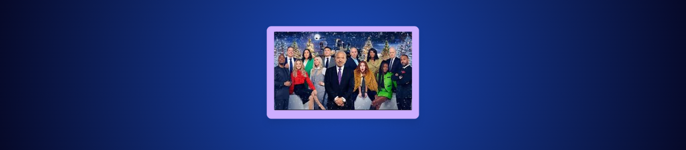 How to Watch The Celebrity Apprentice Christmas 2025 in Canada on BBC iPlayer