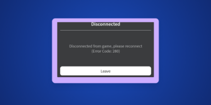 How to Fix Roblox Error Code 280
