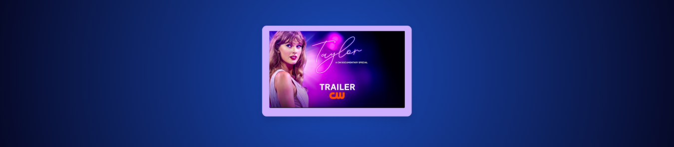watch Taylor on CW in the UK