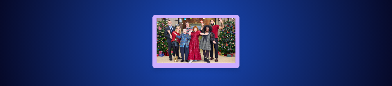 watch The Great British Sewing Bee Christmas Special 2025 in the US