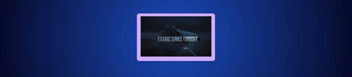 watch Titanic Sinks Tonight in Canada