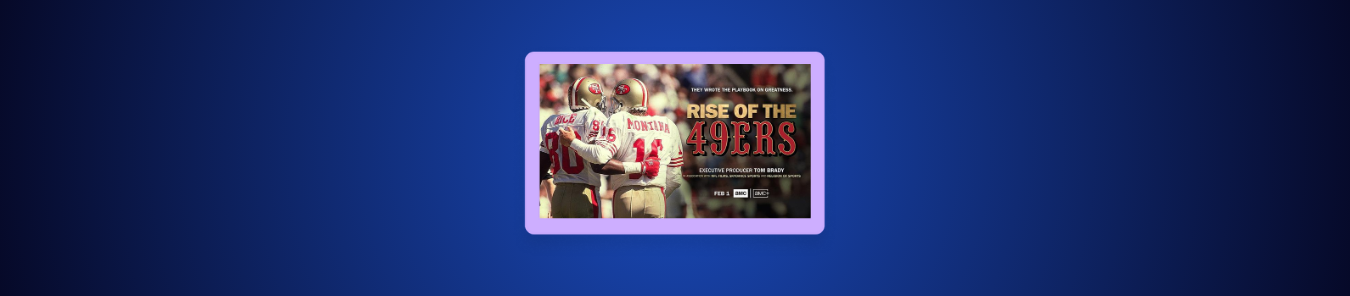 watch Rise of the 49ers outside the US