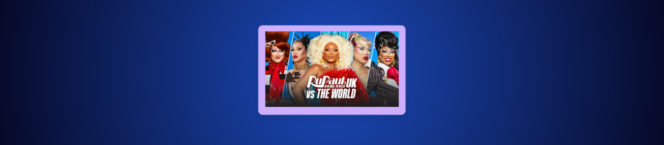 watch RuPaul's Drag Race UK vs the World Season 3 in the US