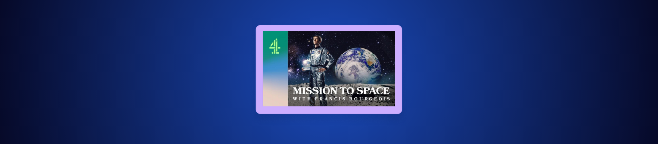 watch mission to space with francis bourgeois in Australia
