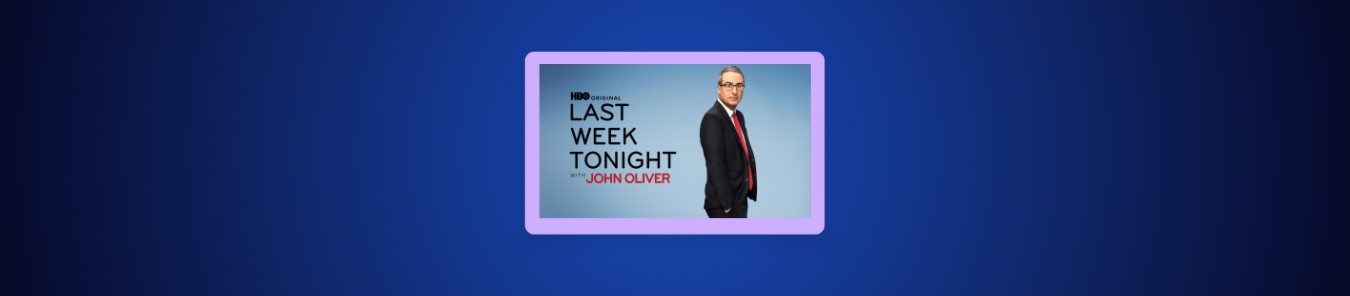 watch Last Week Tonight With John Oliver Season 13 in the UK