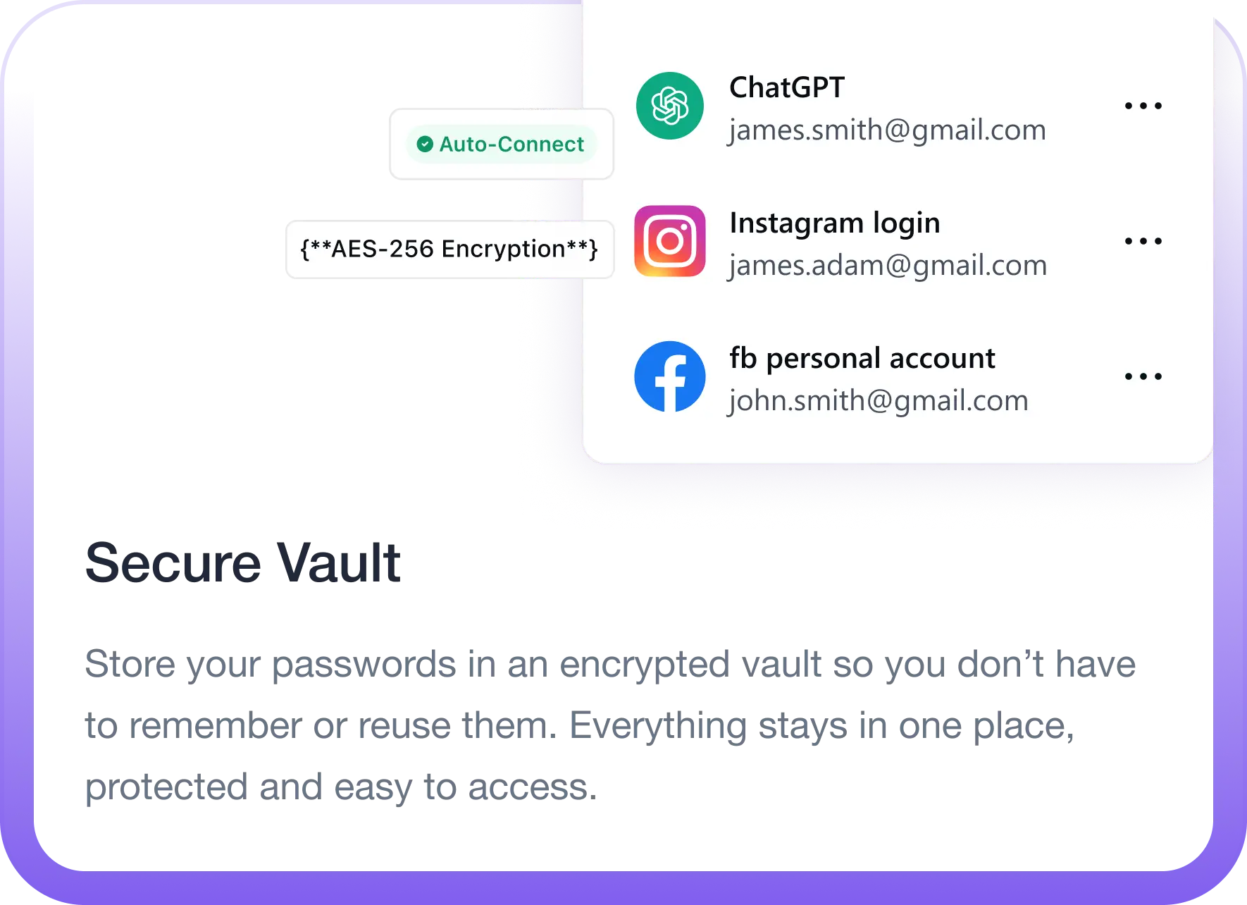 Secure Vault