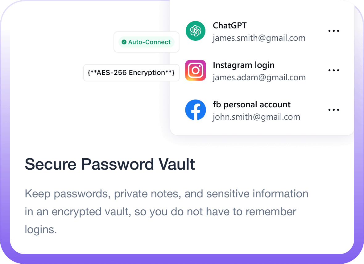 Secure Password Vault