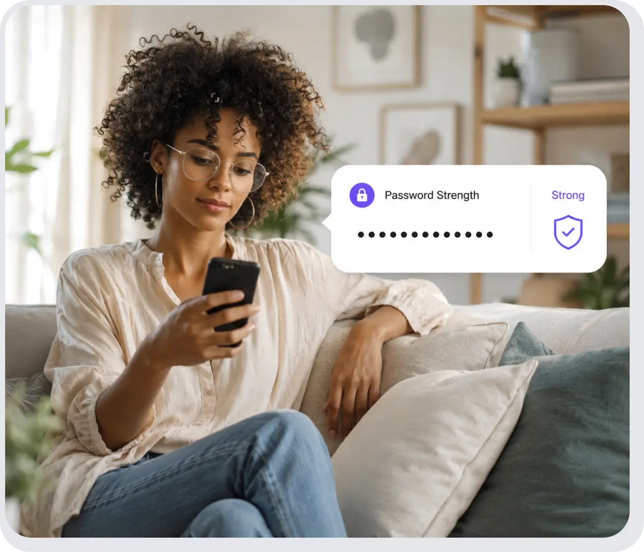 Man using phone