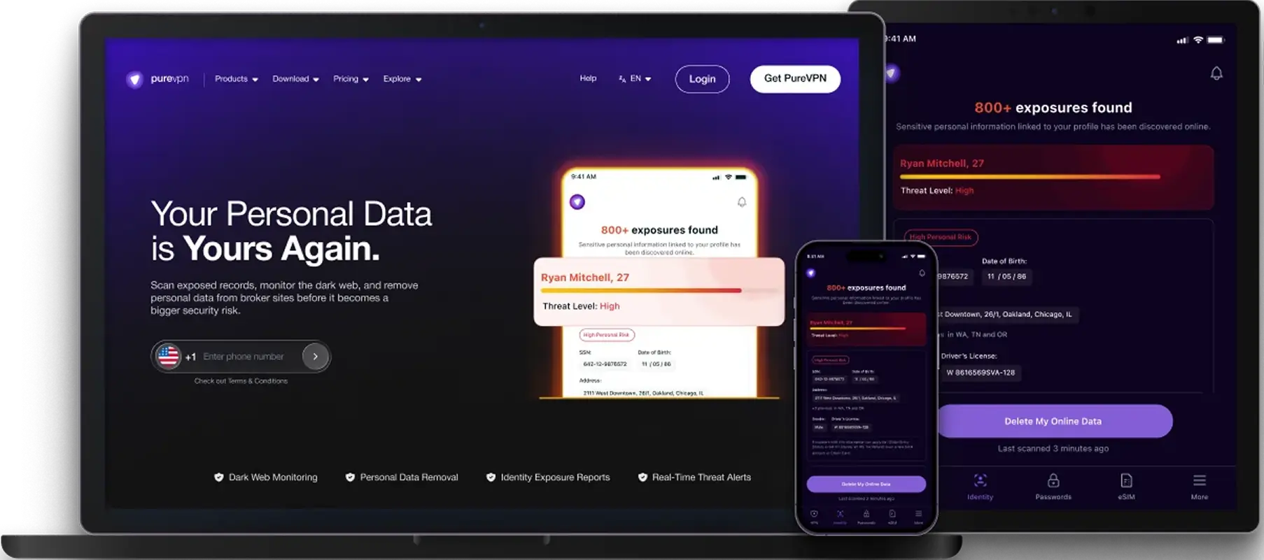 PureVPN works across devices